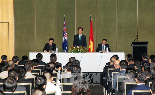 Thủ tướng Nguyễn Tấn Dũng gặp gỡ kiều bào tại Sydney